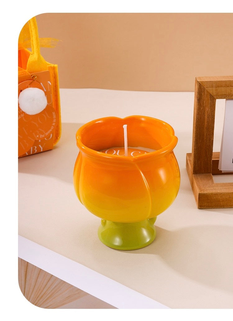 Floral Scented Candle