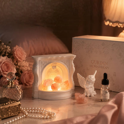 Aroma Stone Diffuser Fireplace