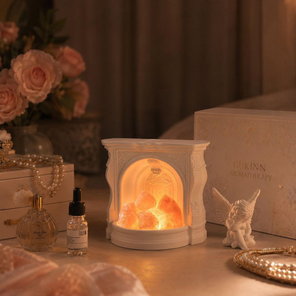 Aroma Stone Diffuser Fireplace