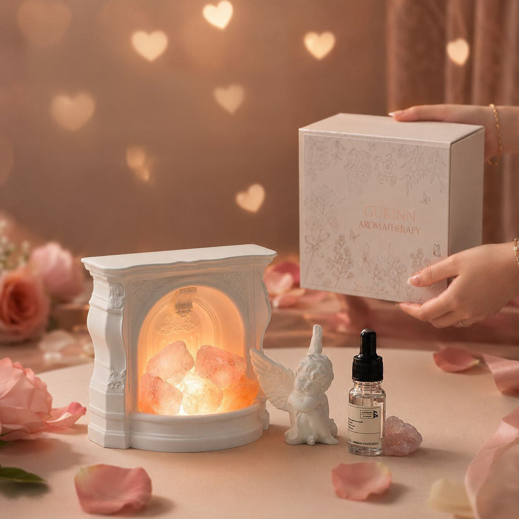 Aroma Stone Diffuser Fireplace
