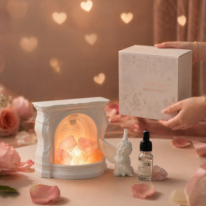 Aroma Stone Diffuser Fireplace