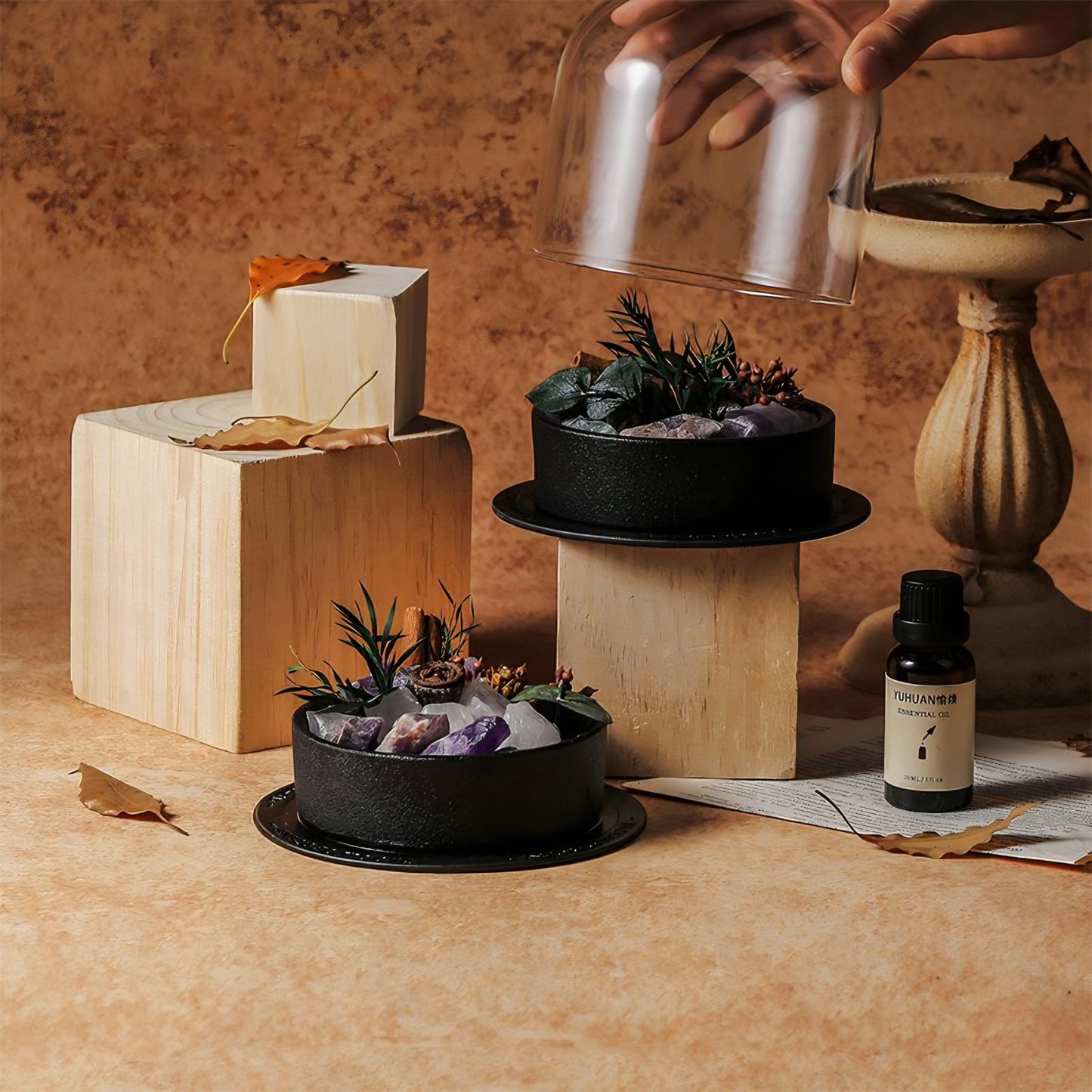 Wild Crystal Stone Diffuser Gift Box