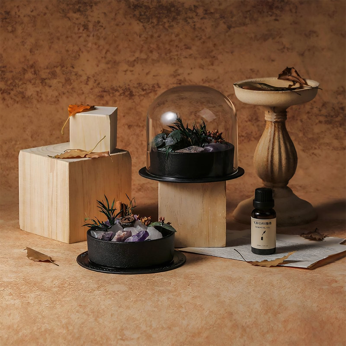 Wild Crystal Stone Diffuser Gift Box