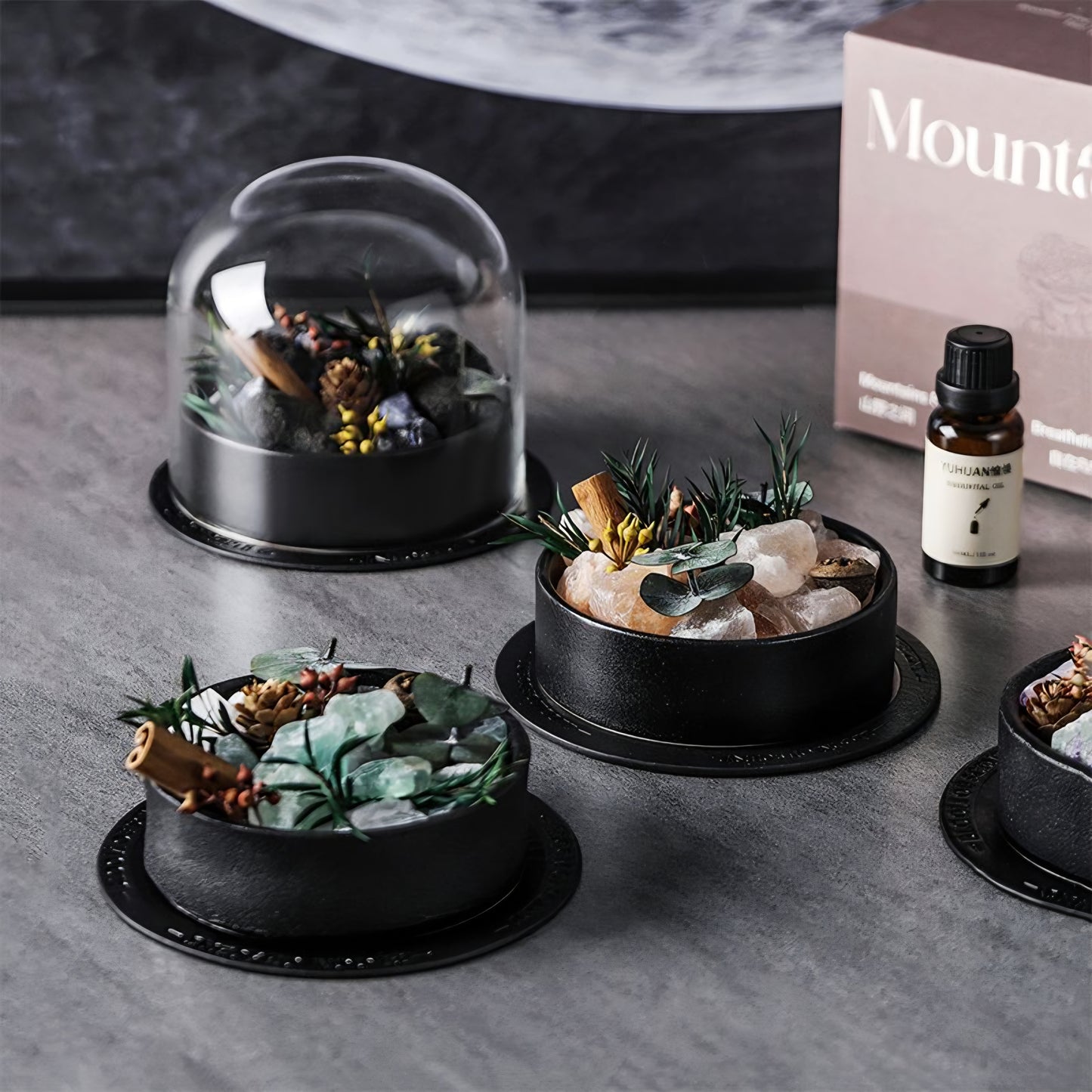Wild Crystal Stone Diffuser Gift Box
