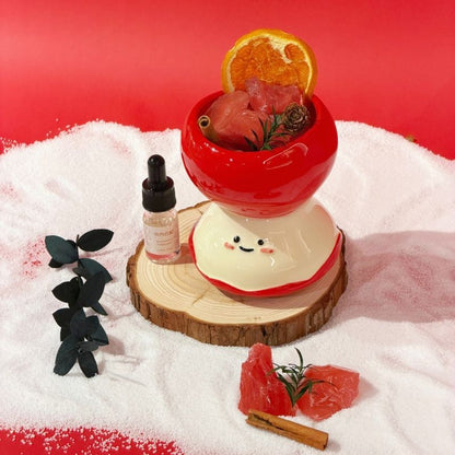 Apple‑Shaped Crystal Diffuser Gift Set