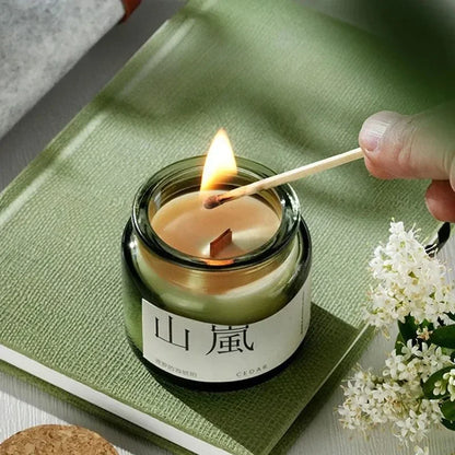 Aromatherapy Cup Scented Candle - Handmade Soy Wax Luxury Essential Oil Jar Candle for Home & Bedroom