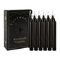 Black Ritual Chime Candles (12-Pack)