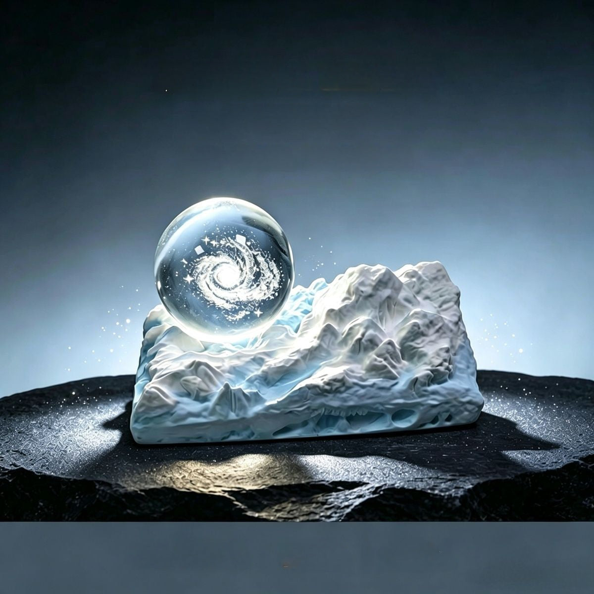 Diffuser Stone Aromatherapy Crystal Ore Light