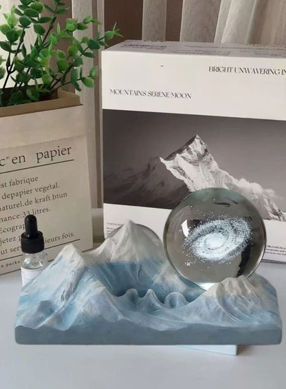 Diffuser Stone Aromatherapy Crystal Ore Light