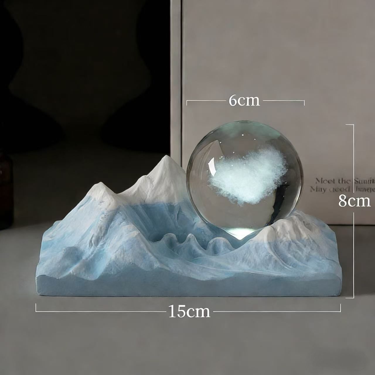 Diffuser Stone Aromatherapy Crystal Ore Light