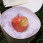Bited Apple Candle half