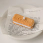 Handmade Biscuit Shaped Scented Candle - Sculptural Soy Wax Cookie Pastry Style Dessert Candle