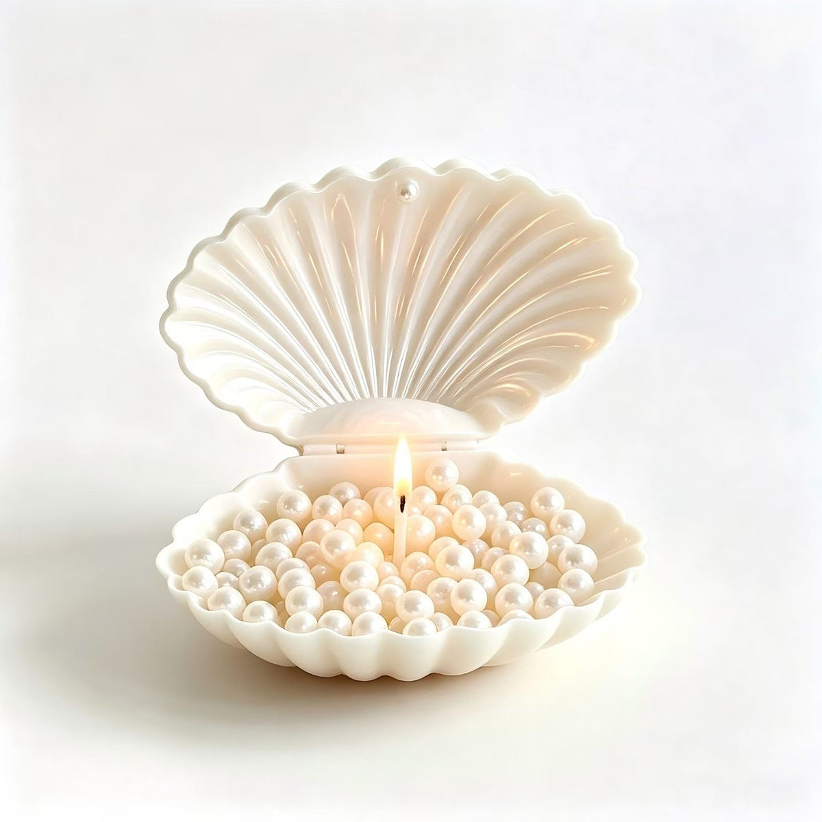 Seashell Pearl Scented Candles