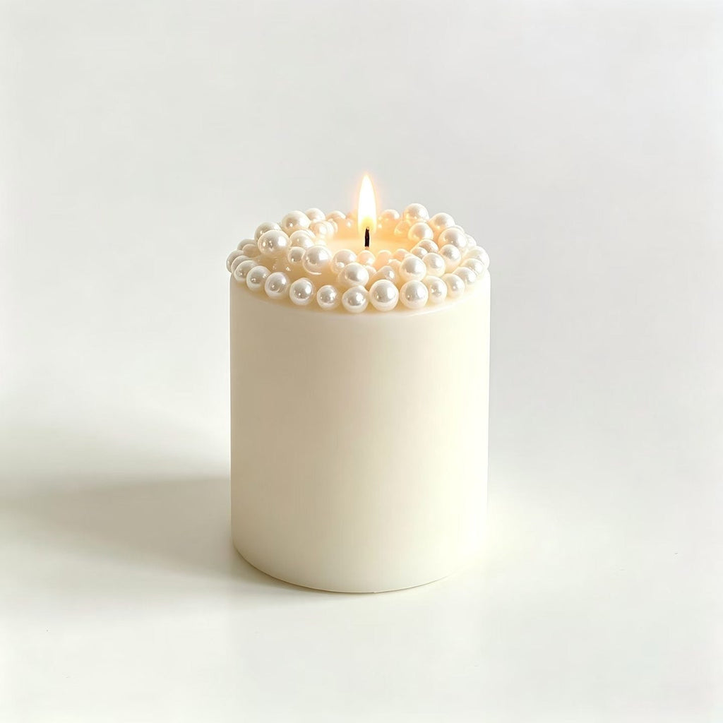 Seashell Pearl Scented Candles