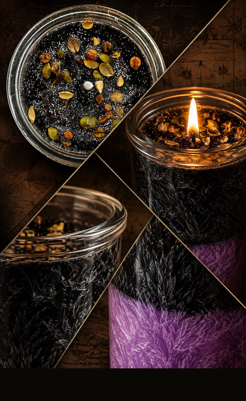 Ice Flower Magic Candle