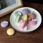 Macaron-Shaped Scented Soy Wax Candles – Set of 1 or 5 | Luxury Aromatherapy Gift