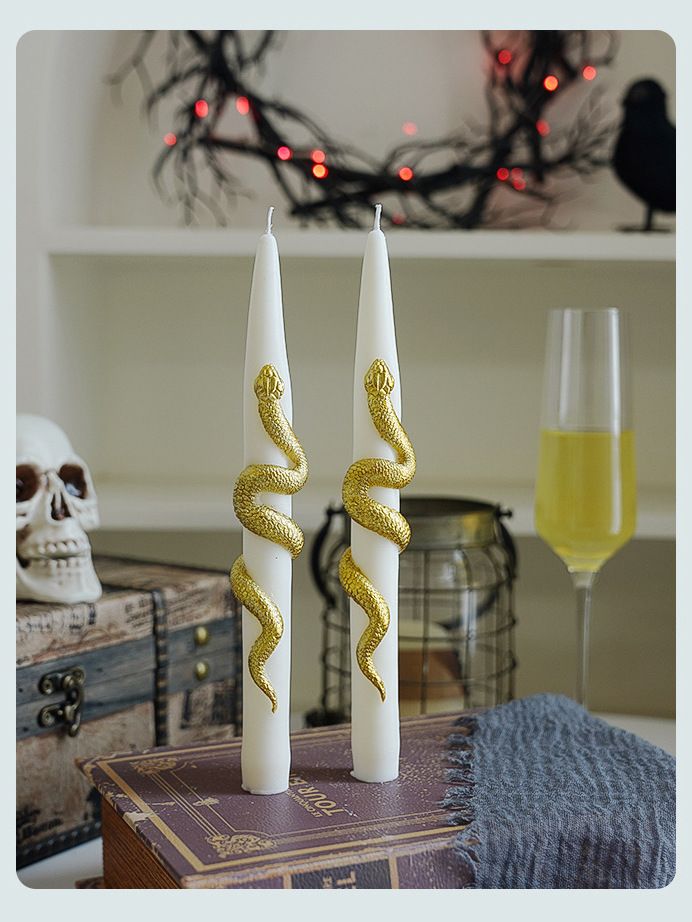 Pillar Candle Snake