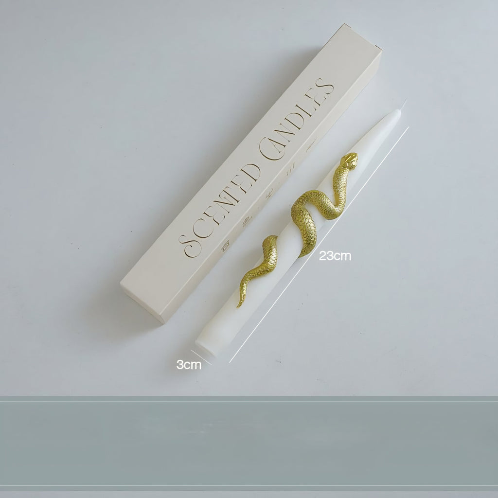 Pillar Candle Snake