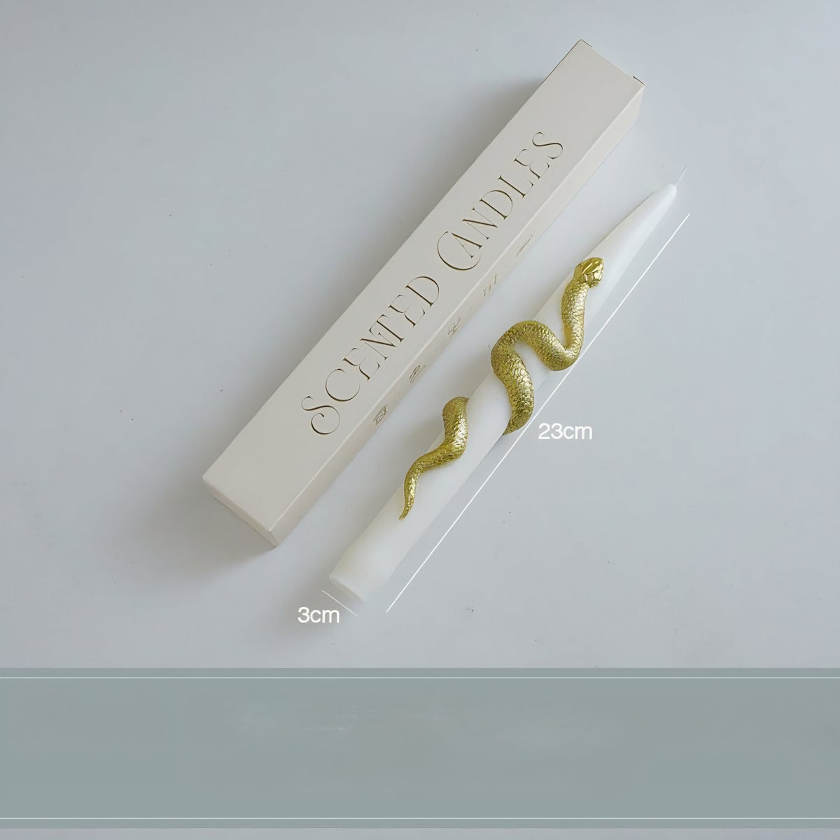 Pillar Candle Snake