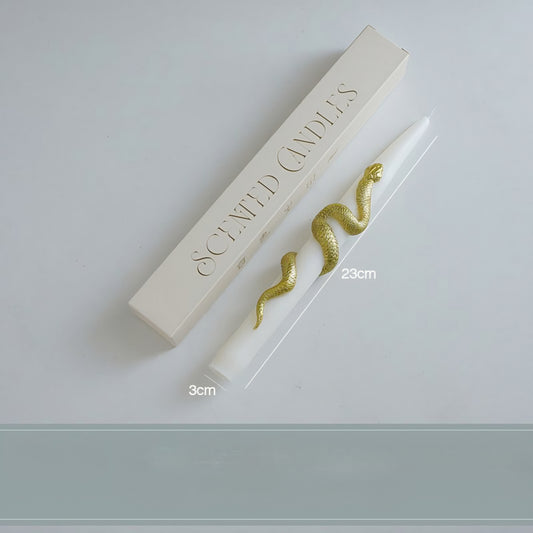 Pillar Candle Snake