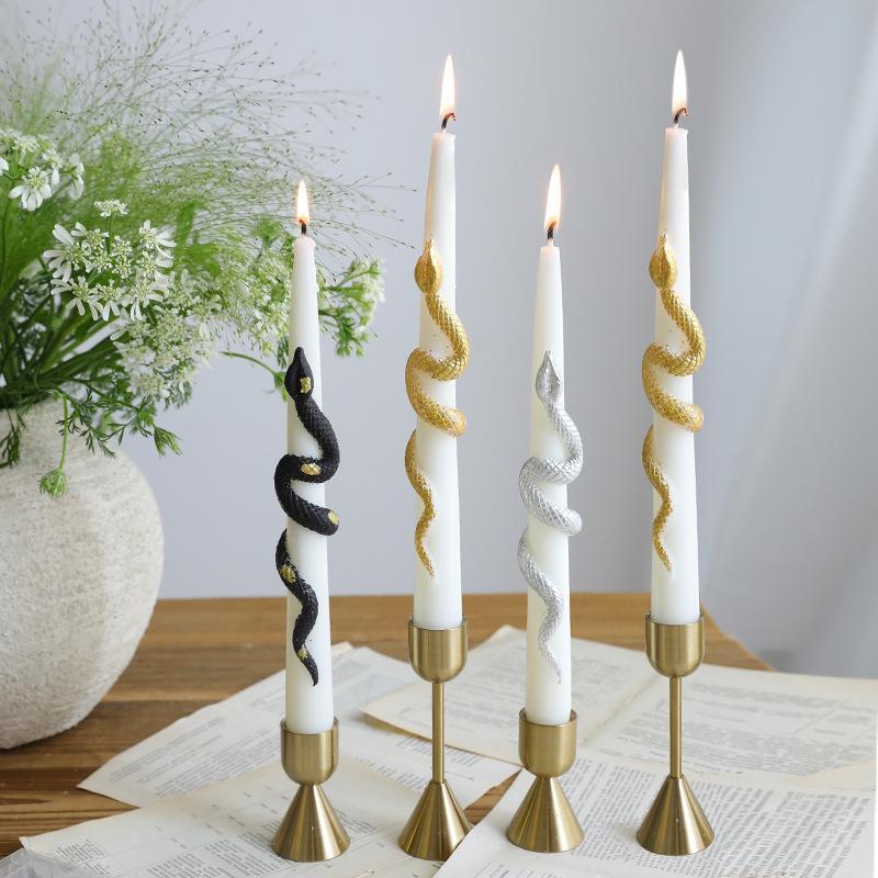 Pillar Candle Snake