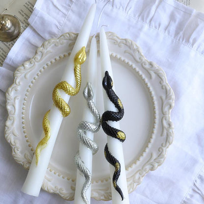 Pillar Candle Snake