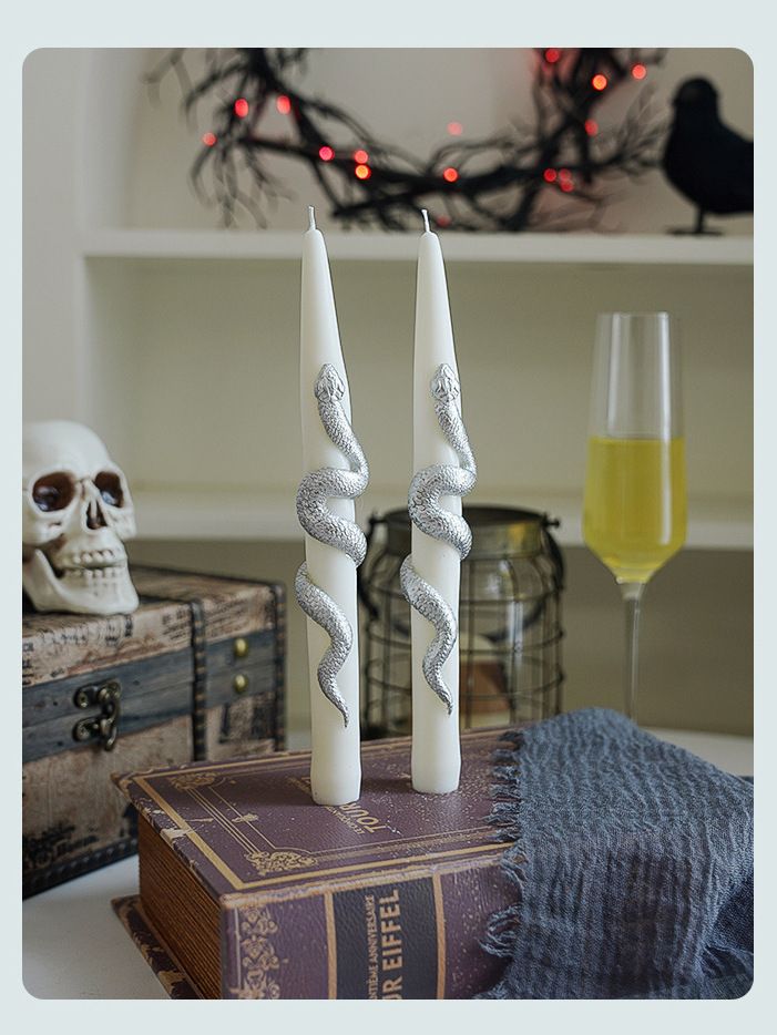 Pillar Candle Snake