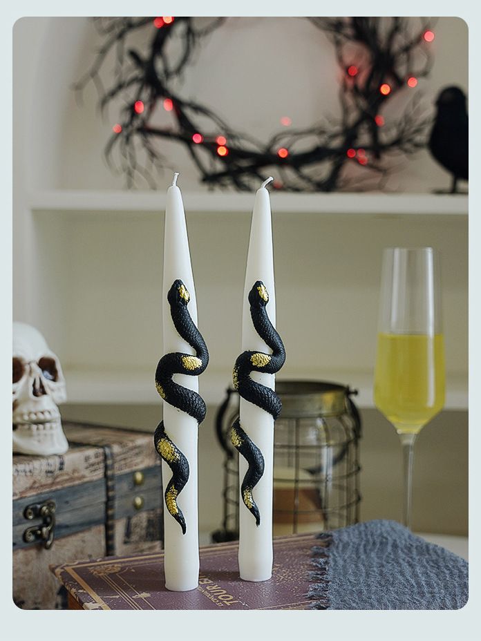 Pillar Candle Snake