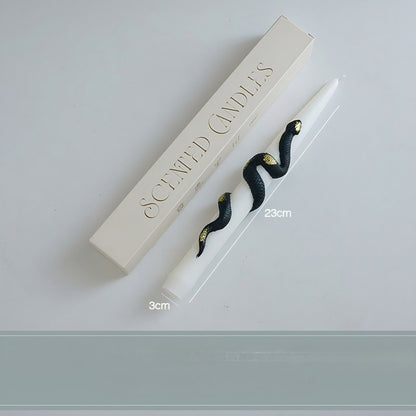 Pillar Candle Snake
