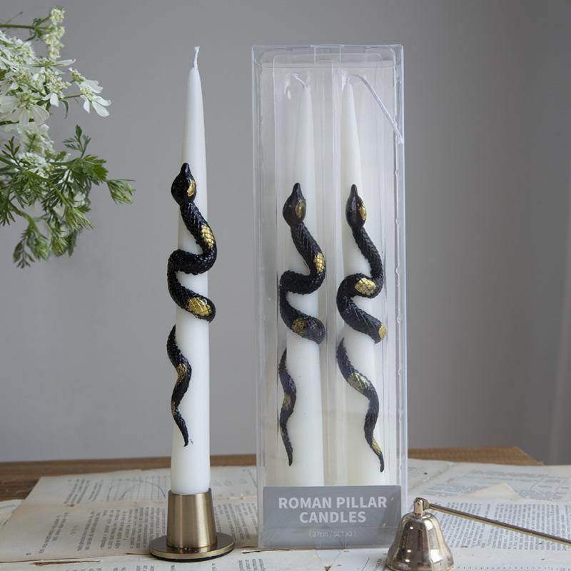 Pillar Candle Snake