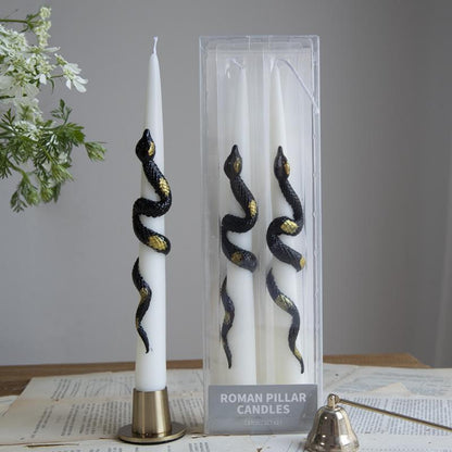Pillar Candle Snake