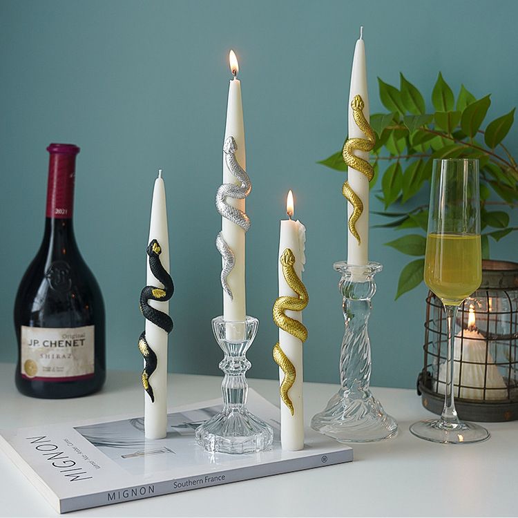 Pillar Candle Snake