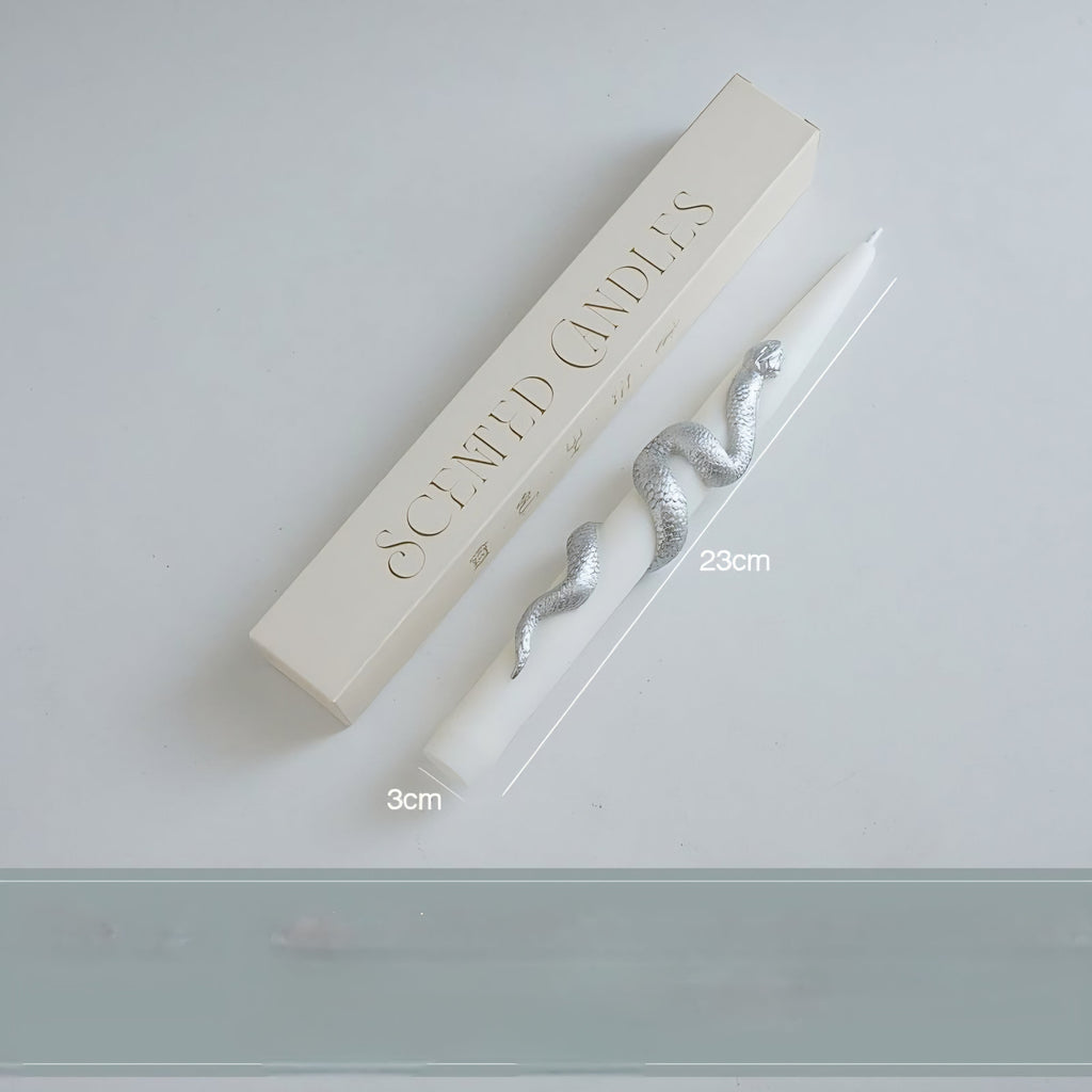 Pillar Candle Snake