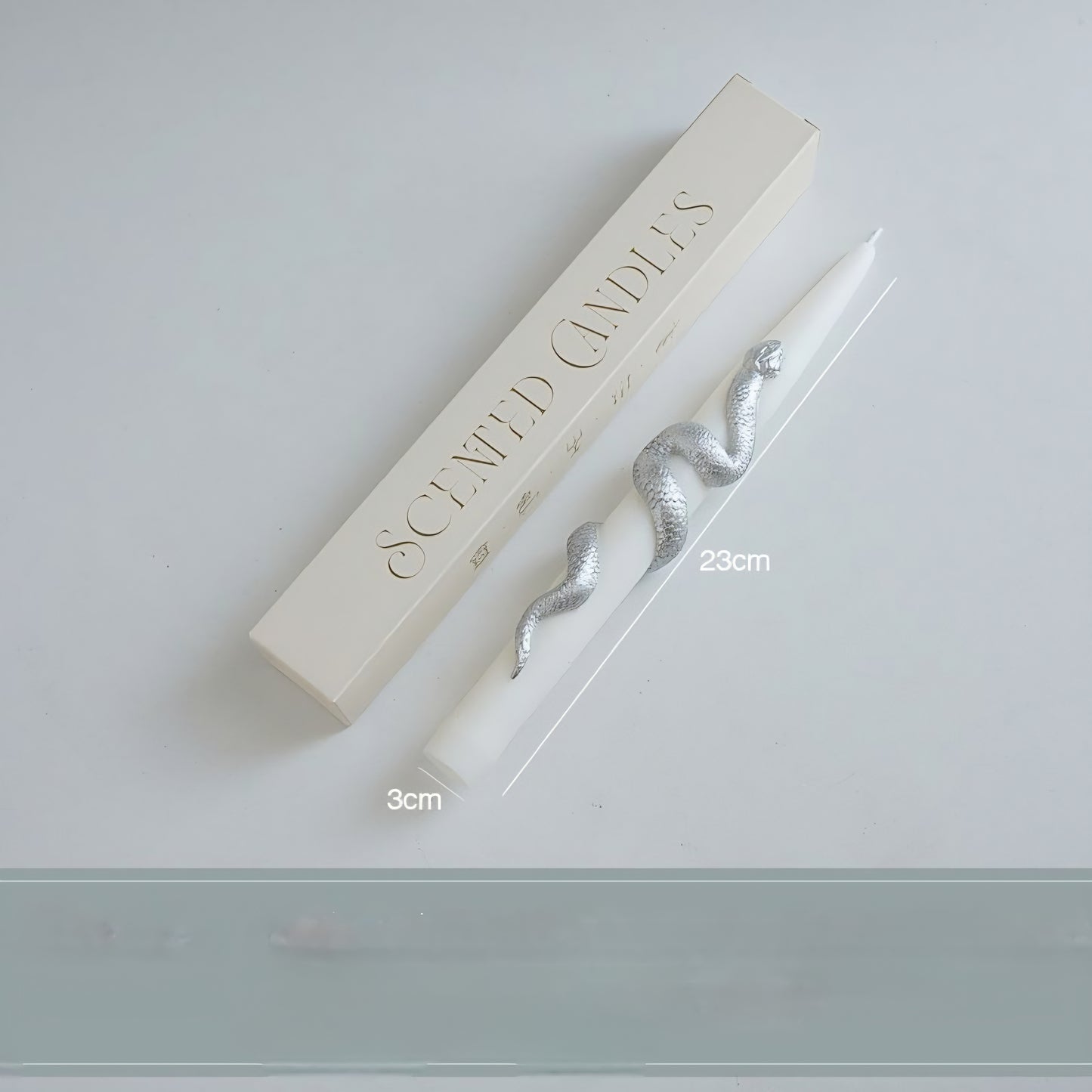 Pillar Candle Snake