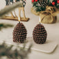 Realistic Pinecone Scented Candle – Handmade Soy Wax | Juniper Fragrance | Christmas Decor
