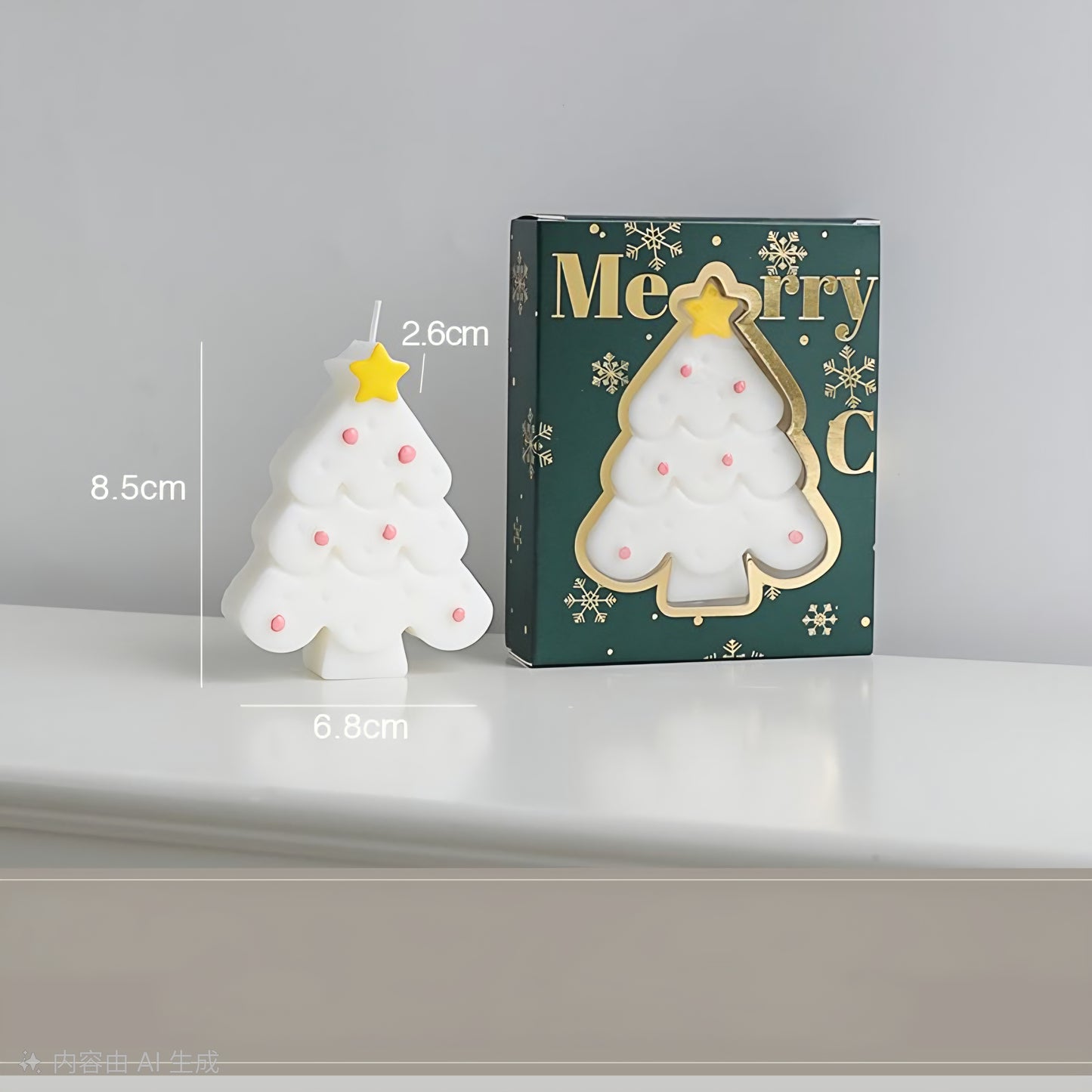 Christmas Tree Candle