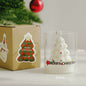 Christmas Scented Glass Cup Soy Wax Candle