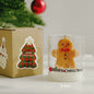 Christmas Scented Glass Cup Soy Wax Candle
