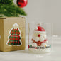 Christmas Scented Glass Cup Soy Wax Candle