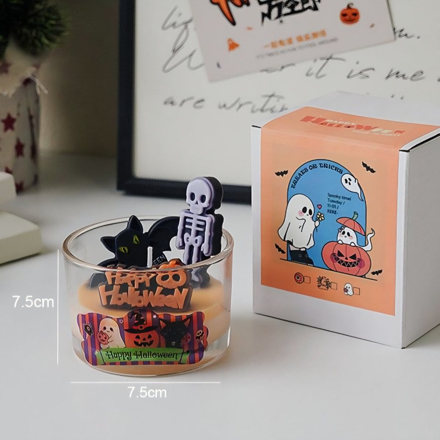 Cute Halloween Scented Candles