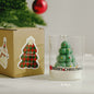 Christmas Scented Glass Cup Soy Wax Candle