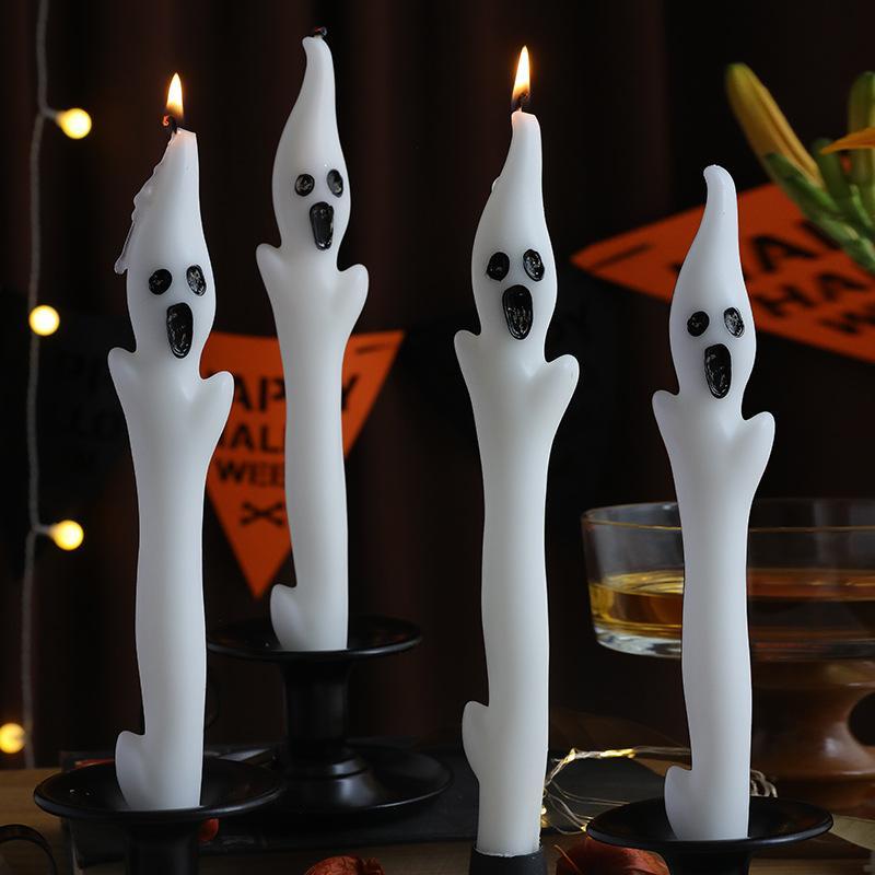 Ghost Pillar Candle 1 piece