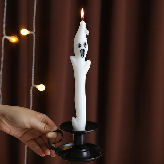 Ghost Pillar Candle 1 piece