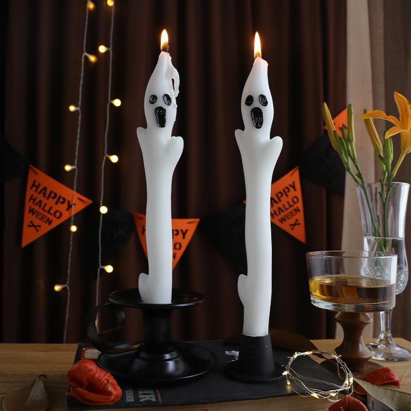Ghost Pillar Candle 1 piece