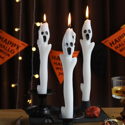 Ghost Pillar Candle 1 piece