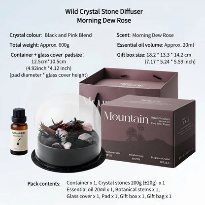 Wild Crystal Stone Diffuser Gift Box